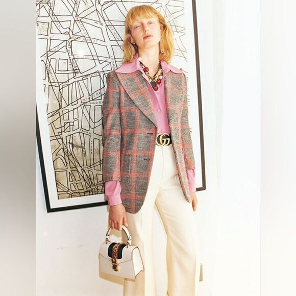 GUCCI BLOUSE PINK  GORGEOUS - Picture 3 of 11